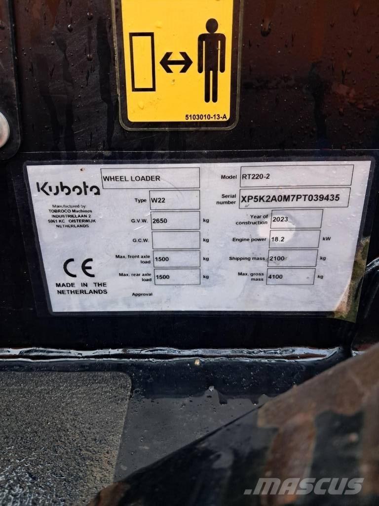 Kubota RT 220-2e Minilastere