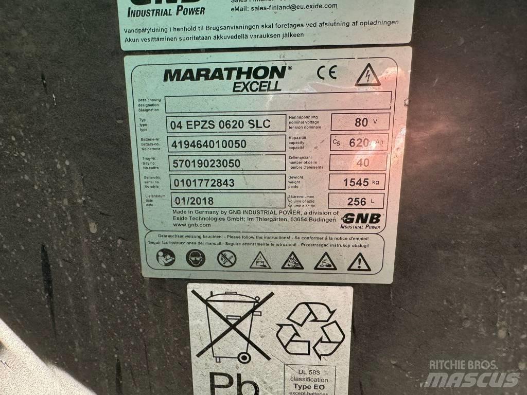 Mitsubishi FB25CN Elektriske trucker