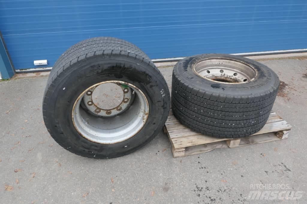 Michelin 495/45R22,5 Dekk, hjul og felger