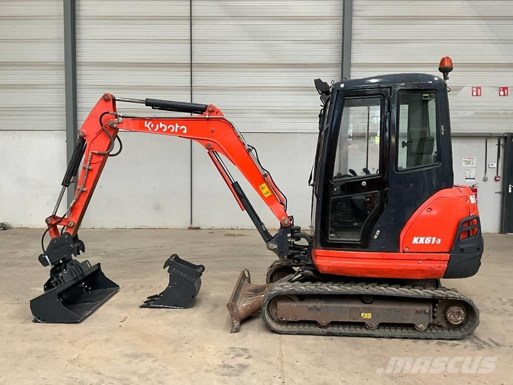 Kubota KX 61-3 Minigravere <7t
