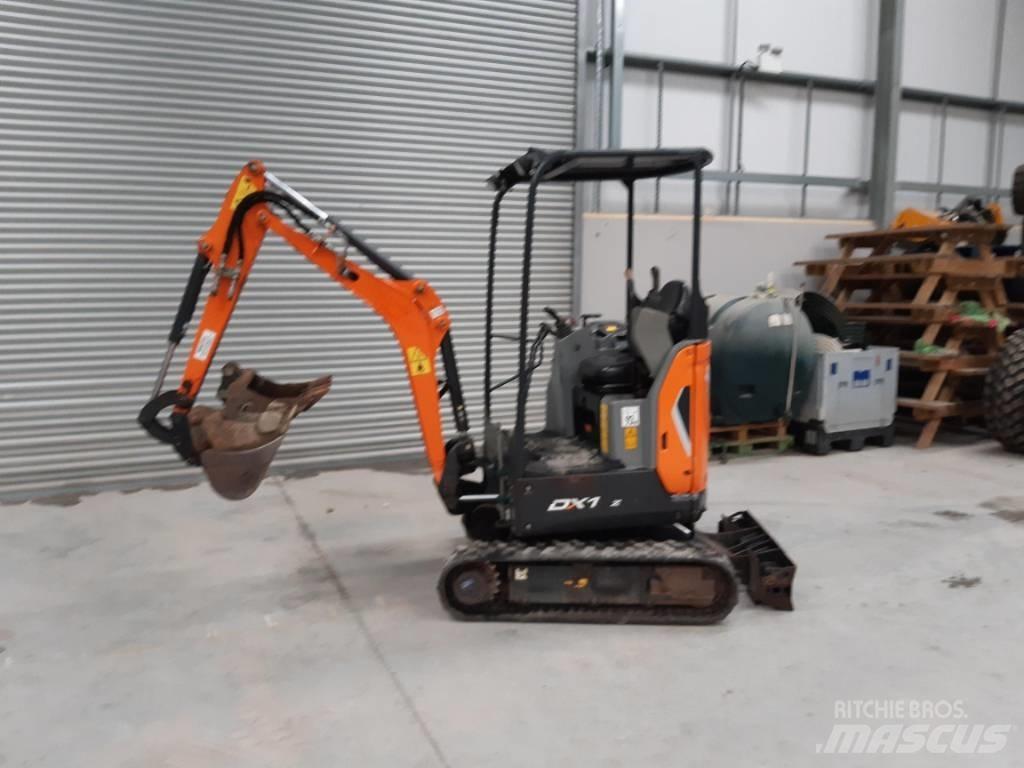 Doosan DX17Z Minigravere <7t
