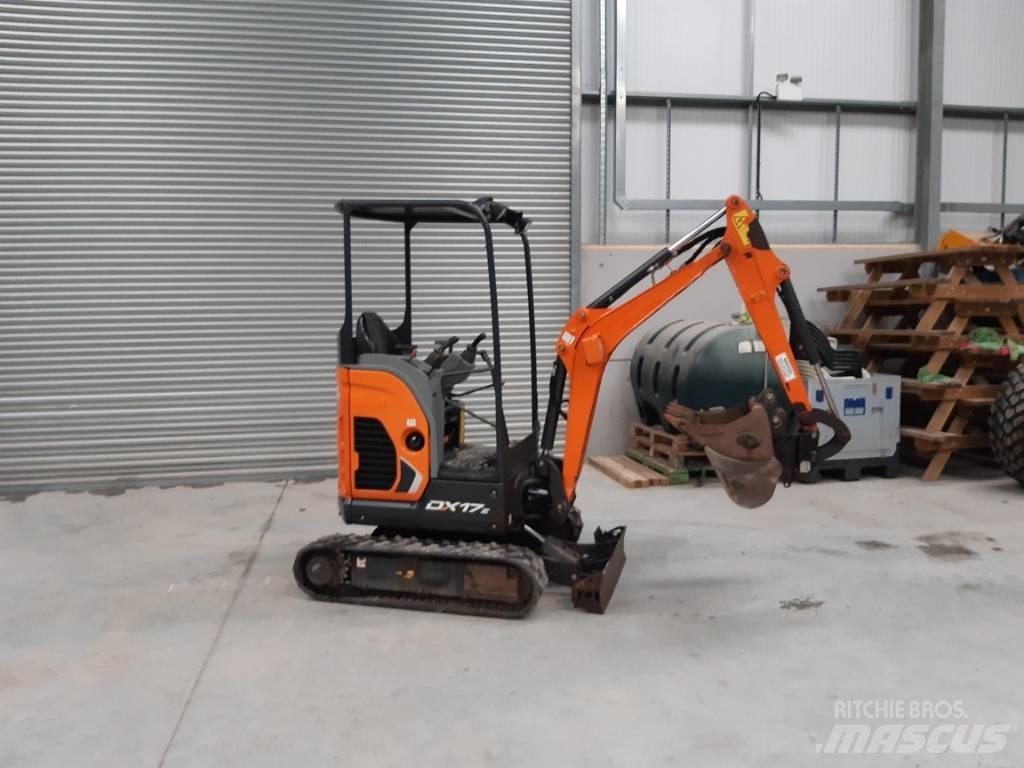 Doosan DX17Z Minigravere <7t