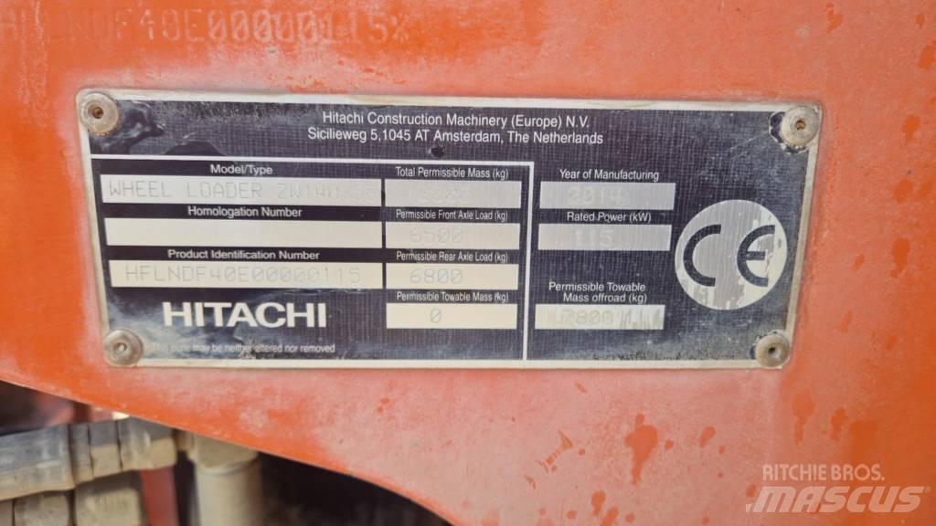 Hitachi ZW 140 Hjullastere