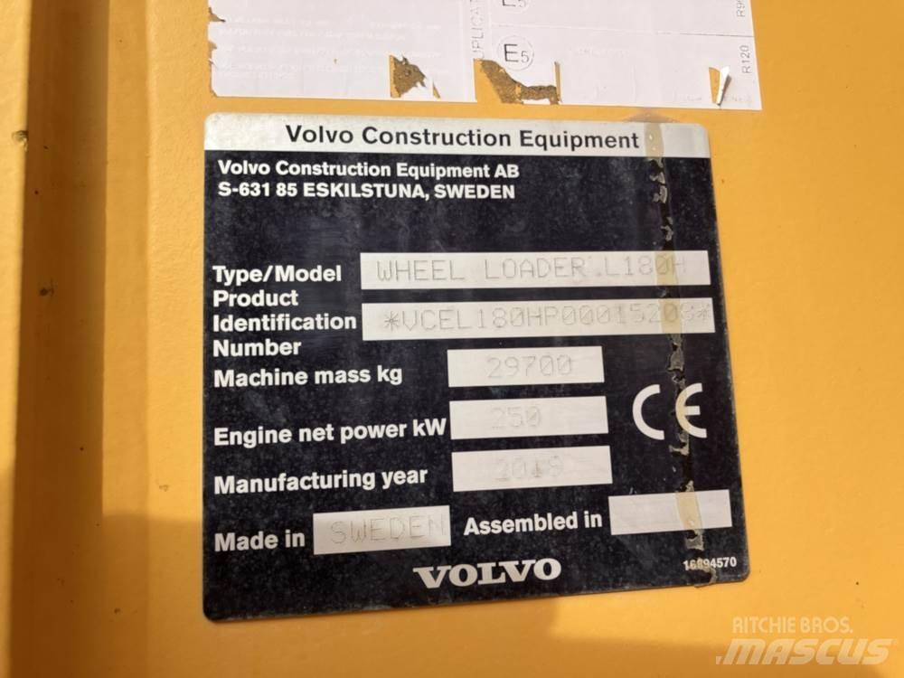 Volvo L180H Hjullastere