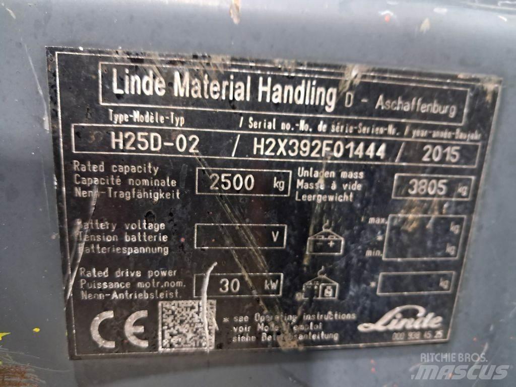 Linde H25D-02 Diesel Trucker