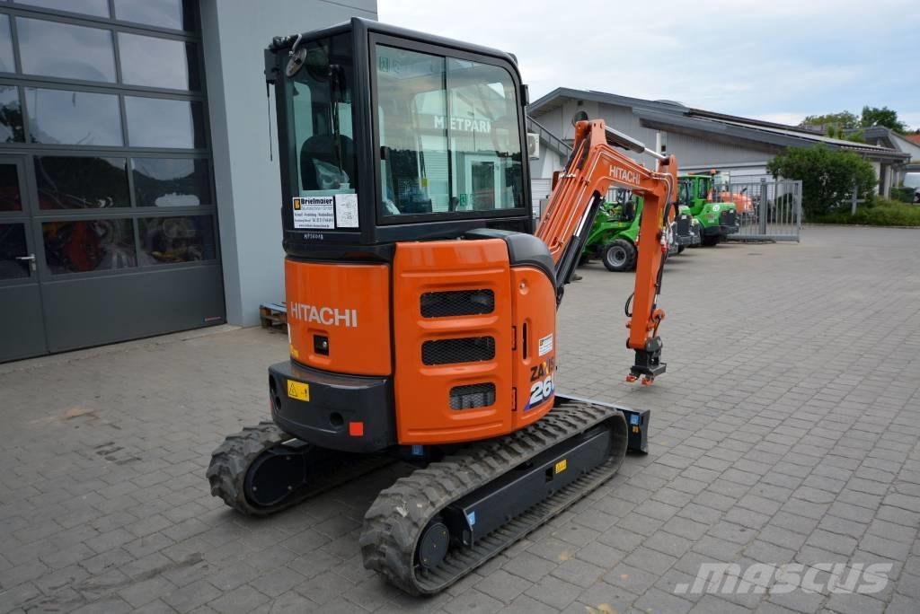 Hitachi ZX 26 U-6 Minigravere <7t