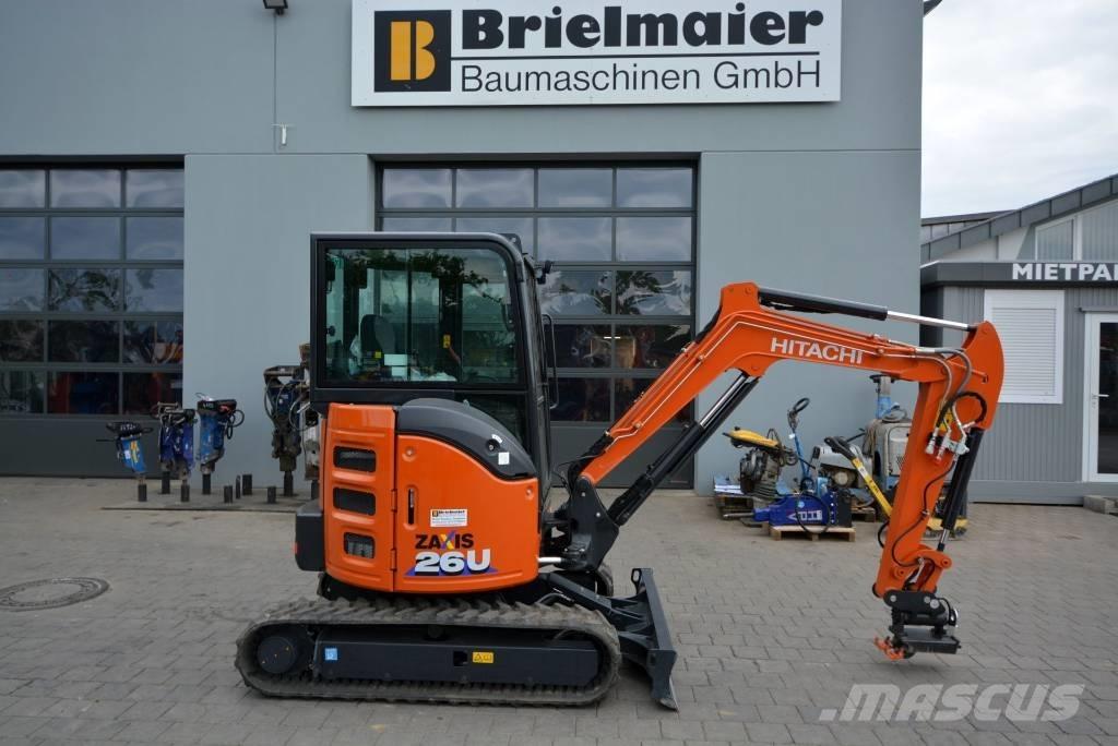 Hitachi ZX 26 U-6 Minigravere <7t
