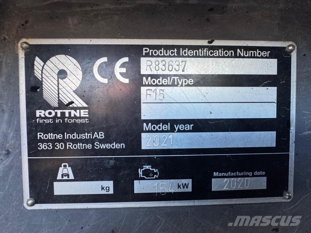 Rottne F15D Lassbærere