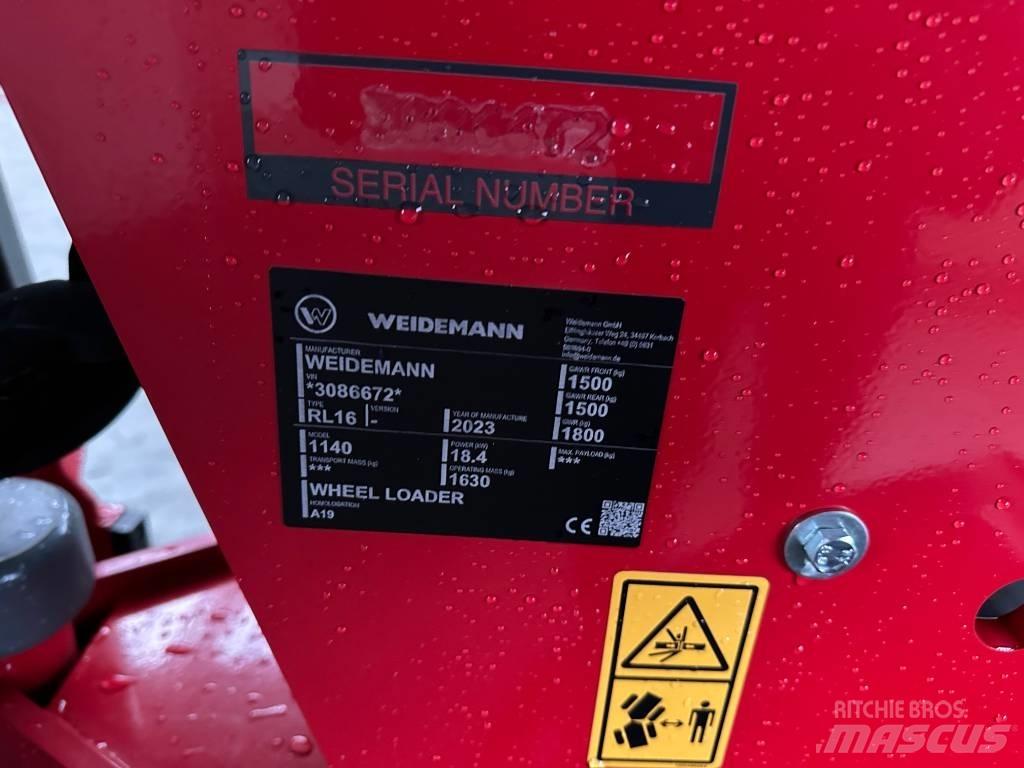 Weidemann 1140 Minilastere