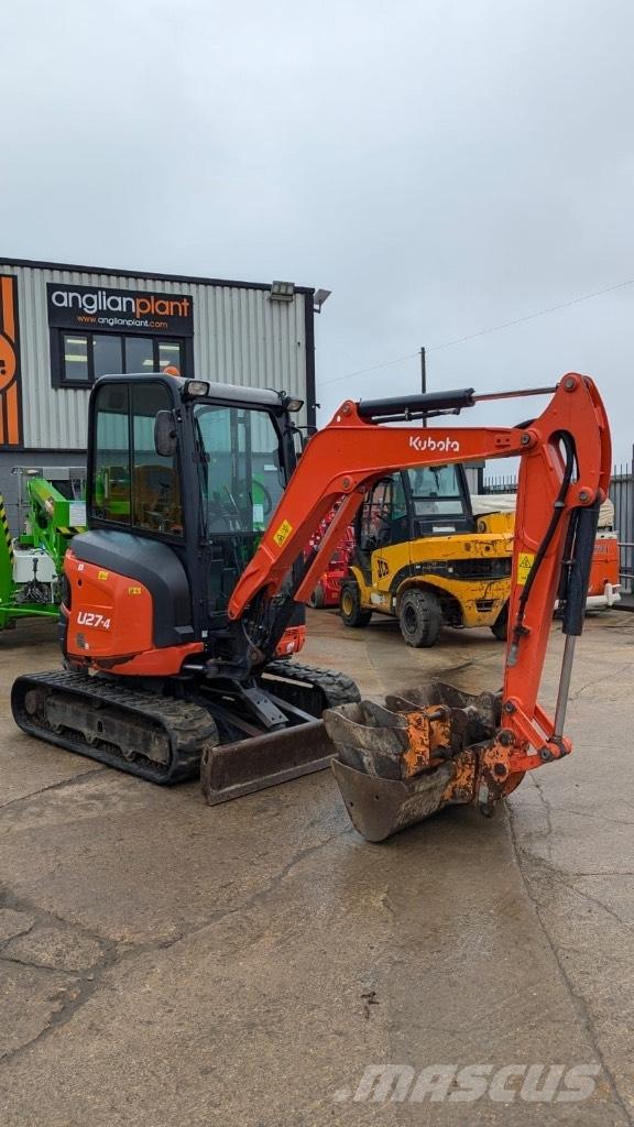 Kubota U 27-4 Minigravere <7t