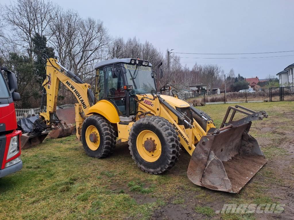 New Holland B 115 C Traktorgravere