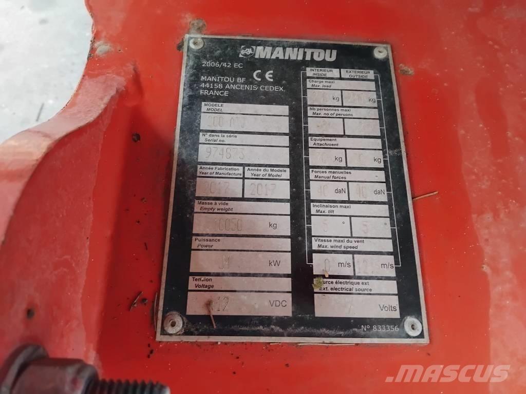 Manitou 200 ATJ Leddede bomlifter