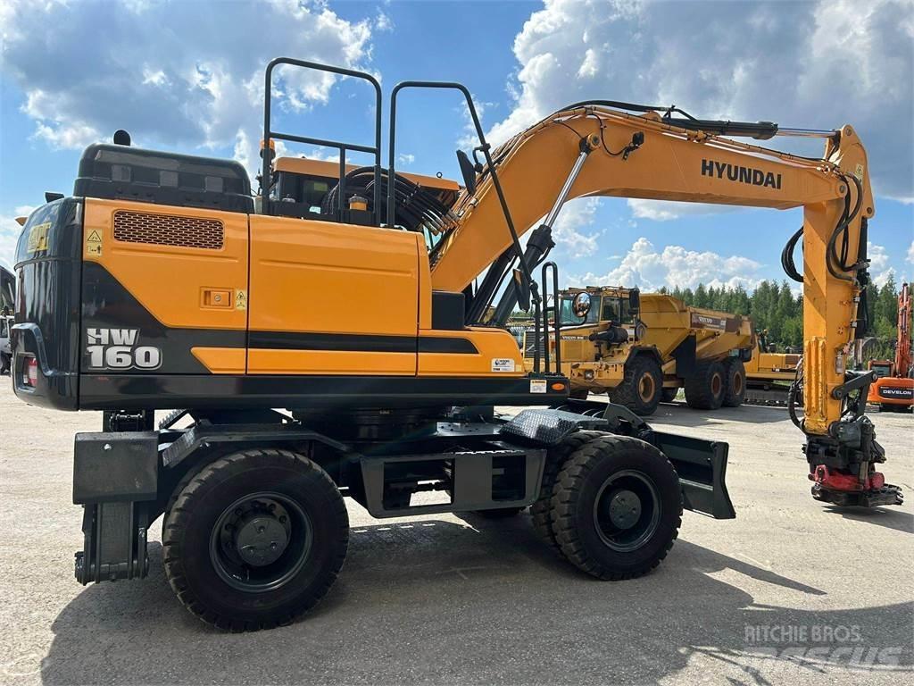 Hyundai HW160 Hjulgravere