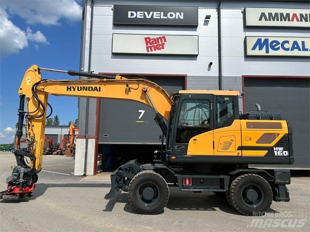 Hyundai HW160 Hjulgravere