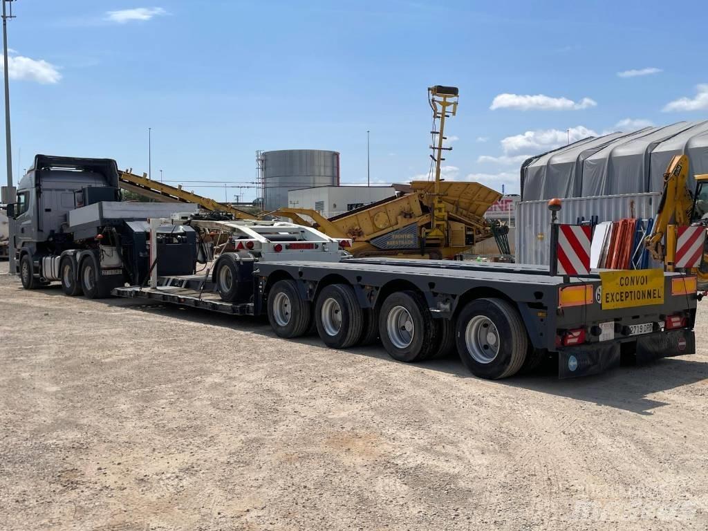 Scania R 580 Flatvogn med vinsj