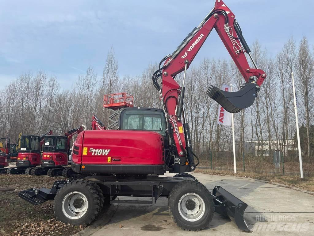 Yanmar B110W Hjulgravere