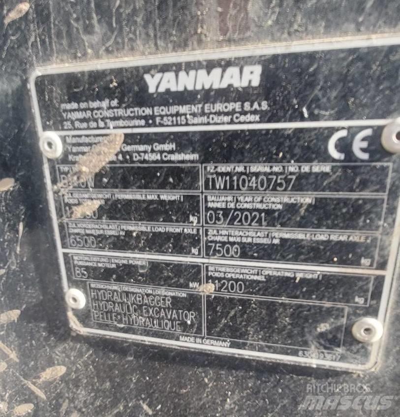 Yanmar B 110 W Hjulgravere