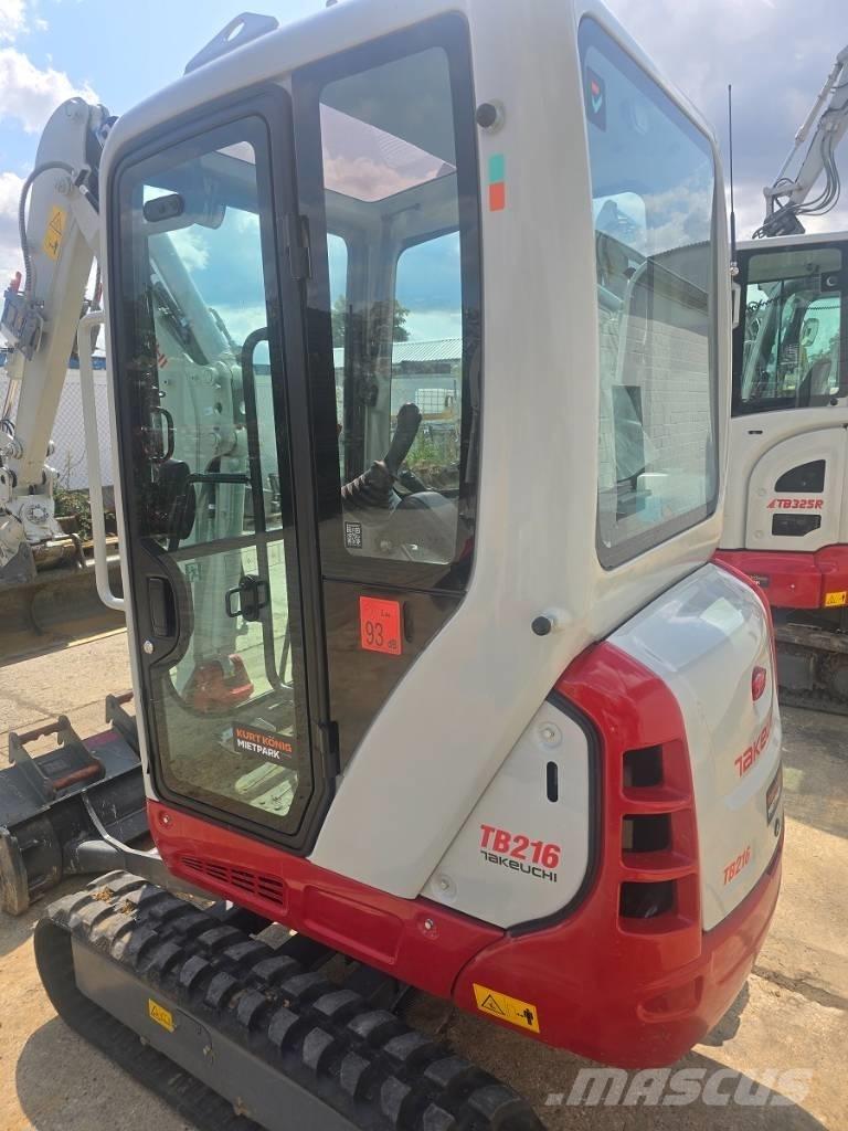 Takeuchi TB 216 A Minigravere <7t