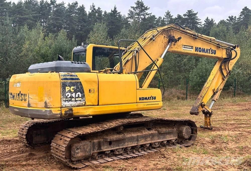 Komatsu PC 210 LC Beltegraver
