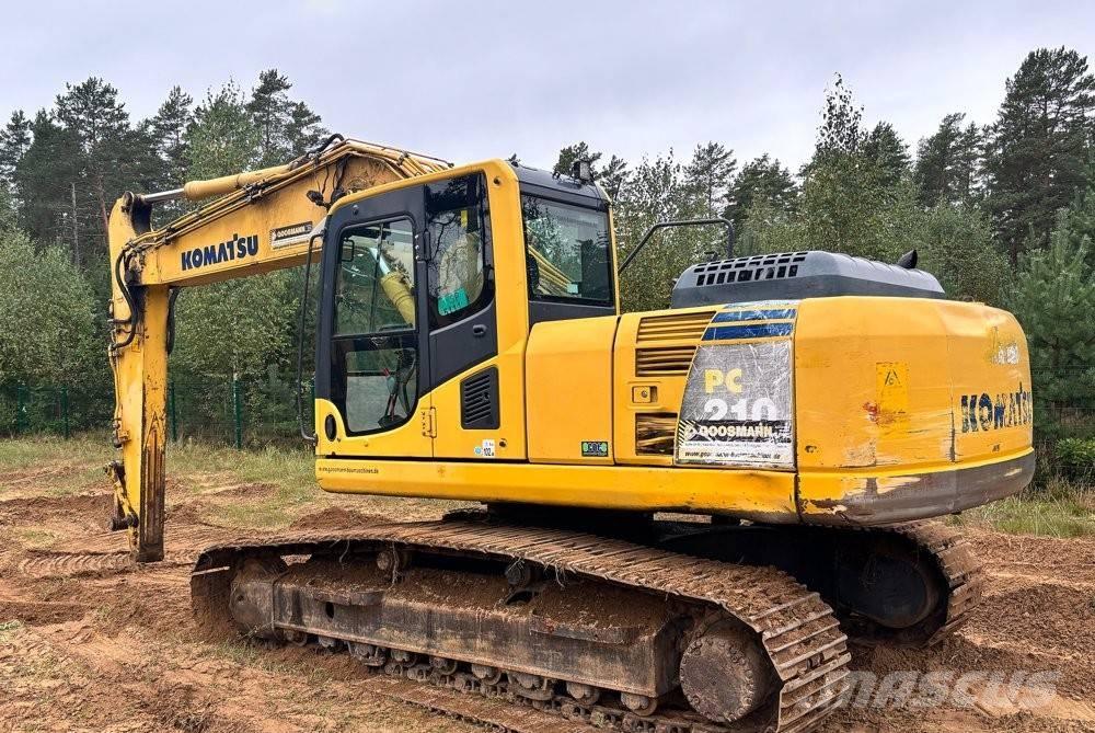 Komatsu PC 210 LC Beltegraver