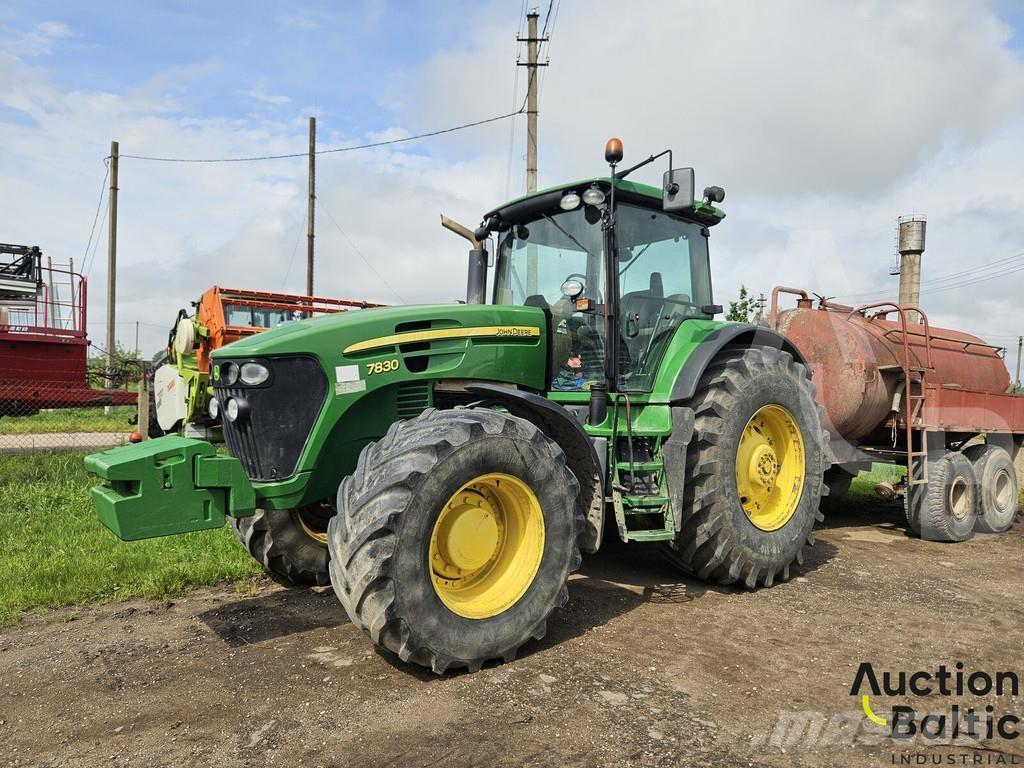 John Deere 7830 Traktorer
