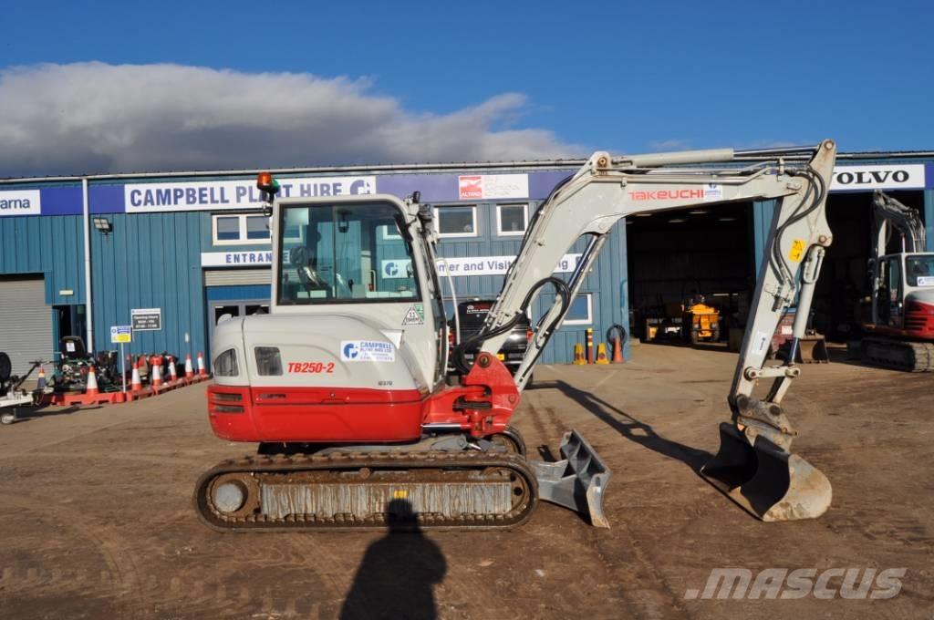 Takeuchi TB 250-2 Minigravere <7t