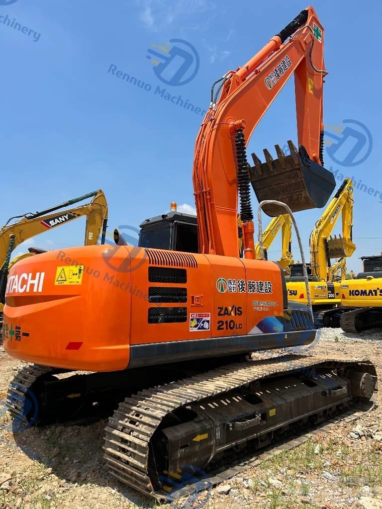 Hitachi ZX 210 LC Beltegraver