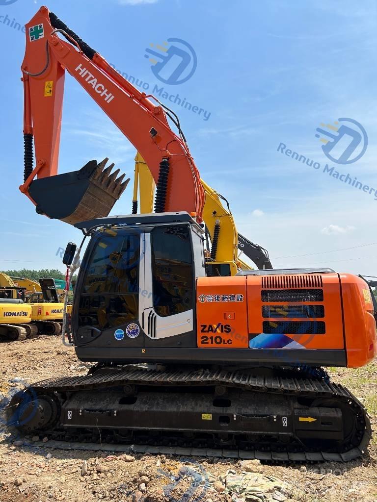 Hitachi ZX 210 LC Beltegraver