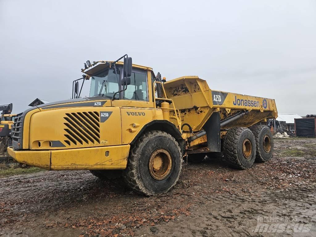 Volvo A25D / a30, a35 Rammestyrte Dumpere