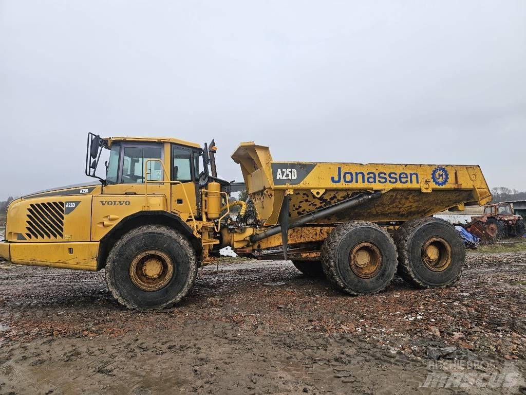 Volvo A25D / a30, a35 Rammestyrte Dumpere