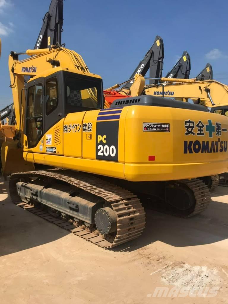 Komatsu PC 200 LC-7 Beltegraver