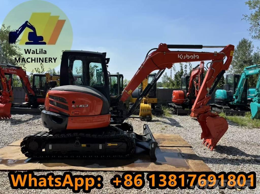 Kubota KX 163-5 Beltegraver
