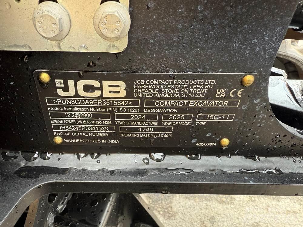 JCB 16C-1 Minigravere <7t