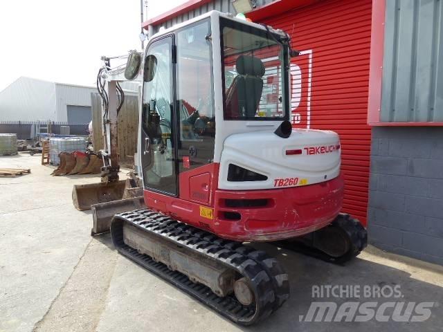 Takeuchi TB 260 Minigravere <7t