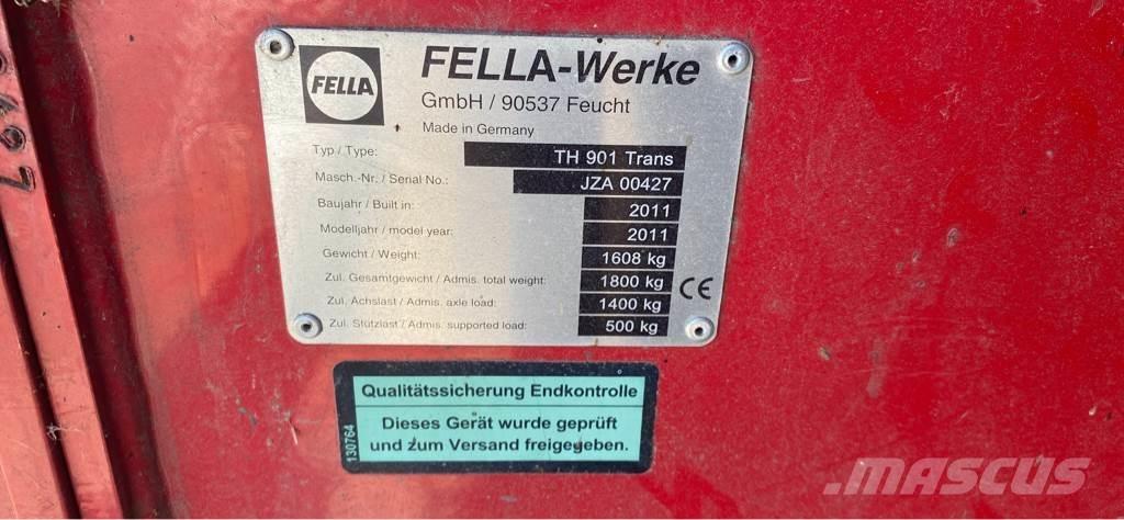 Fella TH901 trans Raker og høyvendere