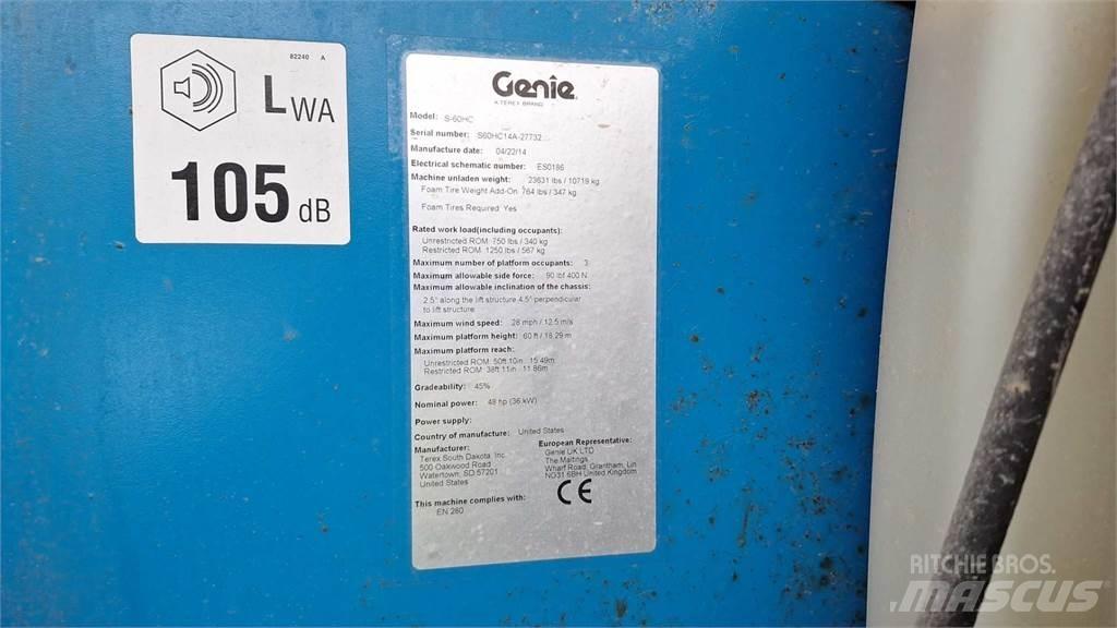 Genie S60HCE Teleskop bomlifter