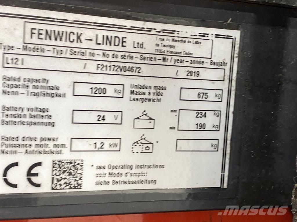 Linde L12 I Ledestablere