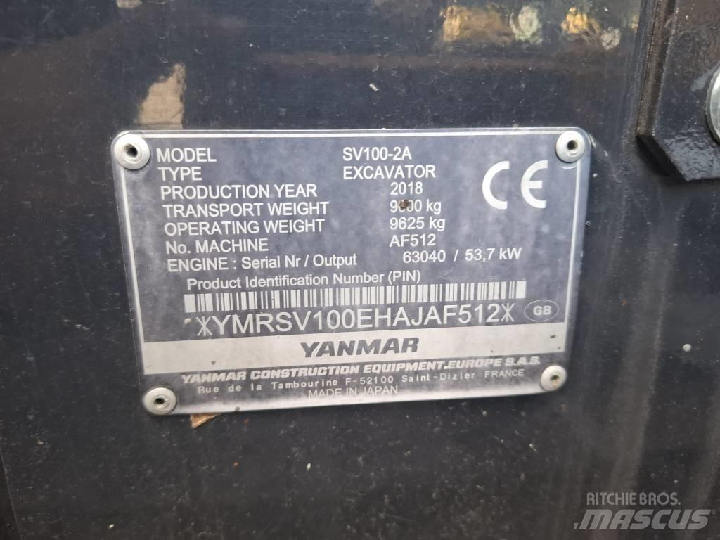 Yanmar SV 100-2A Midigravere 7 - 12t