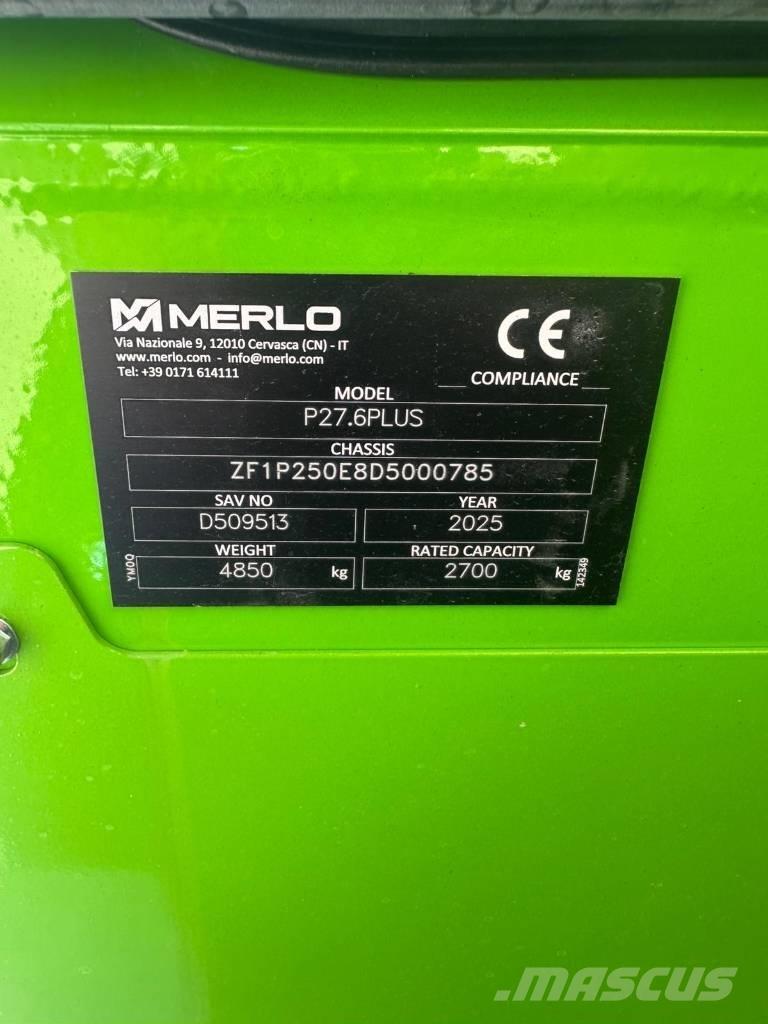 Merlo P 27.6 Plus Teleskoplastere