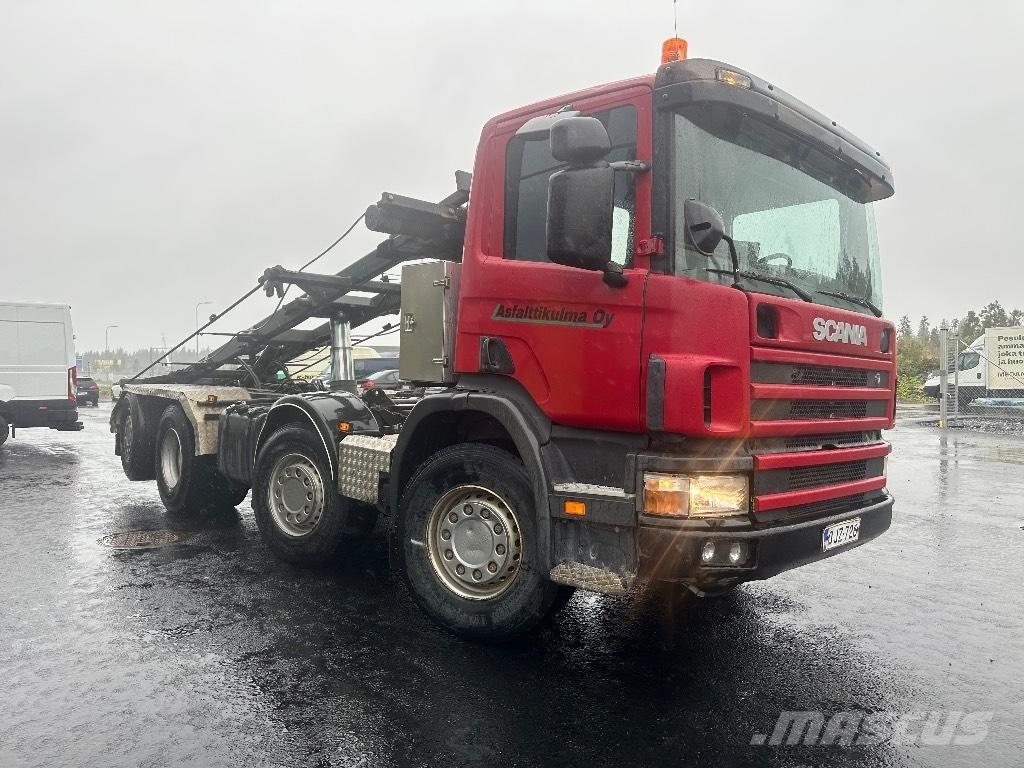 Scania P114 8x2*6 Kabelløft lastebiler
