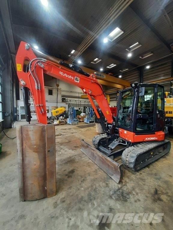 Kubota KX060-5 Minigravere <7t