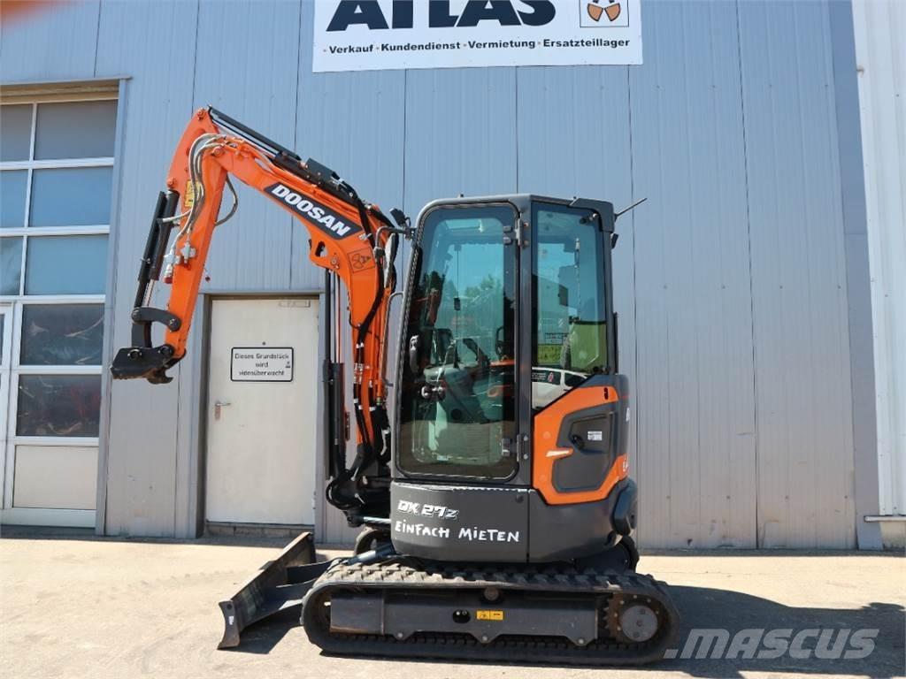 Doosan DX27Z-7 Minigravere <7t