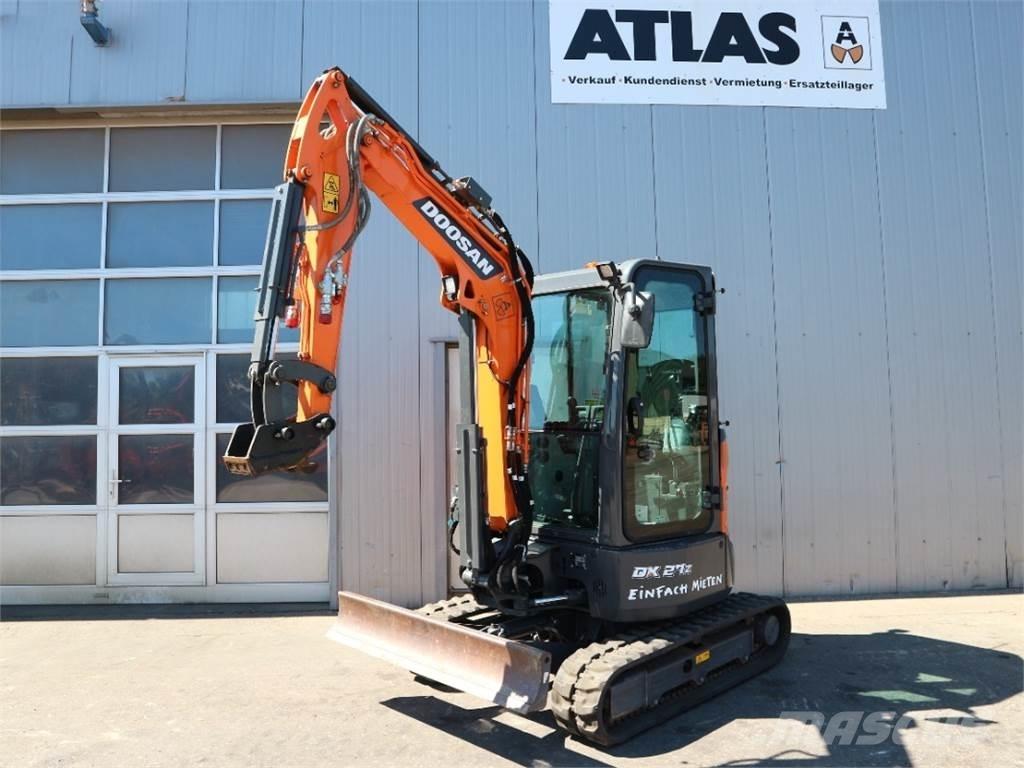 Doosan DX27Z-7 Minigravere <7t