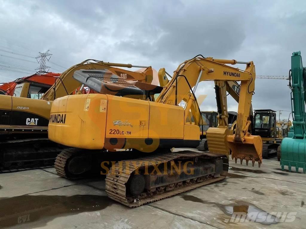 Hyundai Robex 220-7 Beltegraver