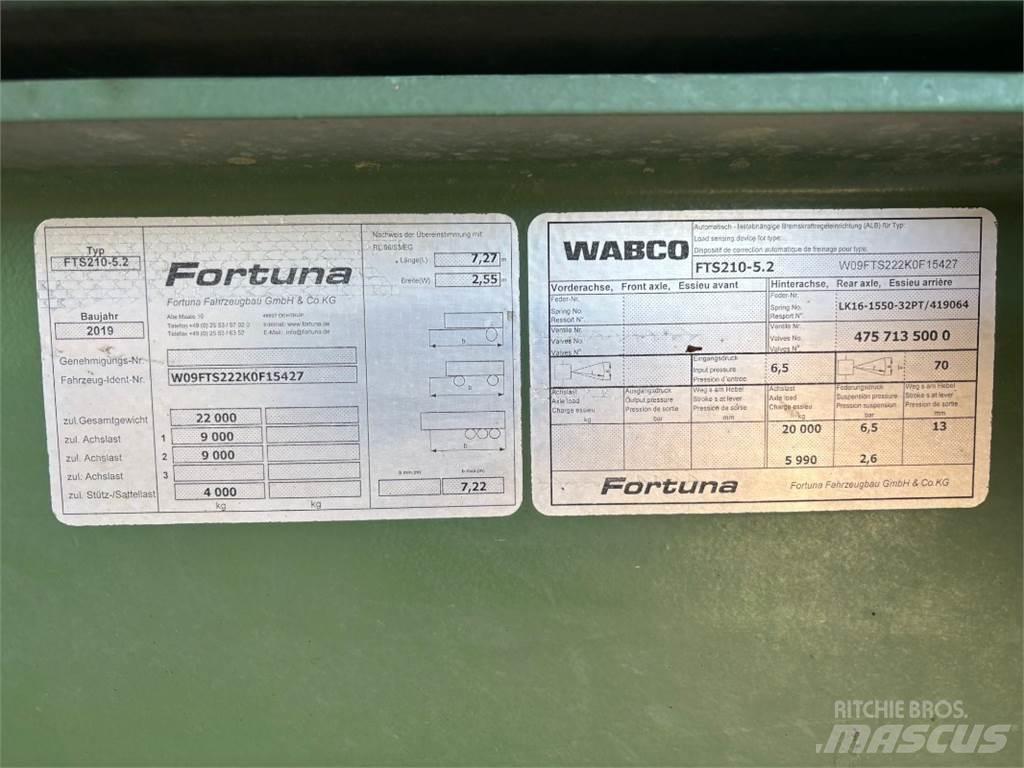 Fortuna FTS 210 Rundballehengere