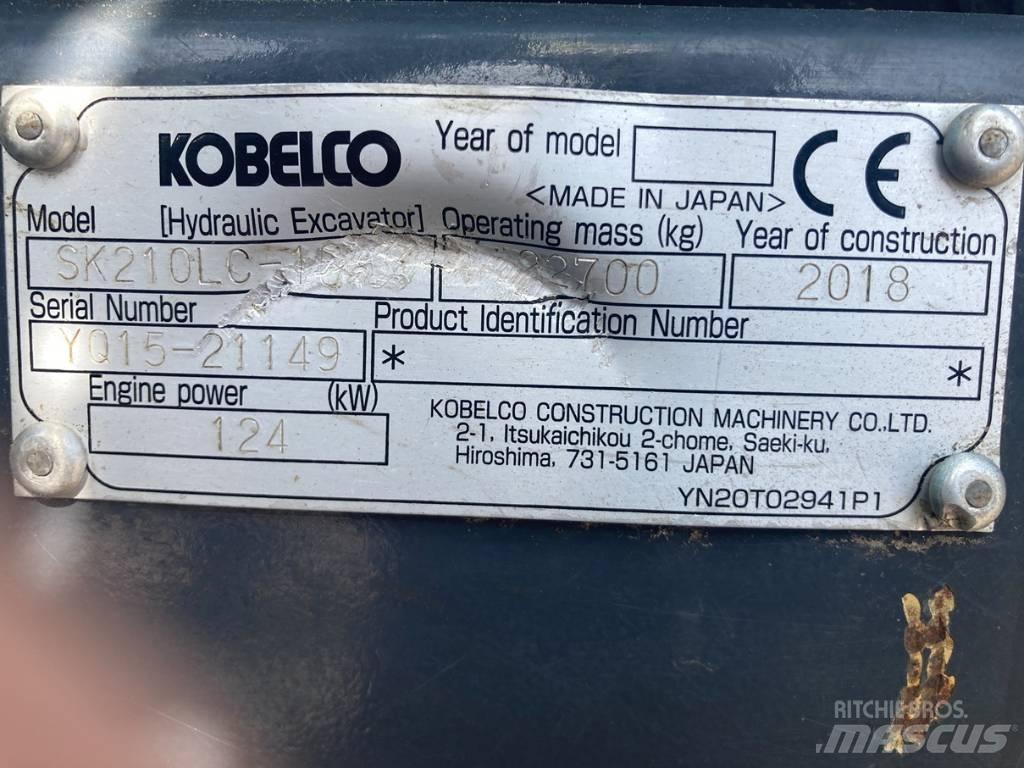Kobelco SK 210 LC-10 Beltegraver