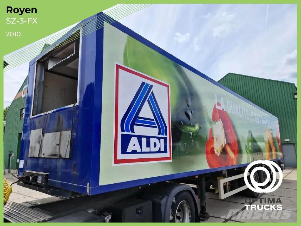  Royen SZ-3-FX Lettisolert skaptrailer