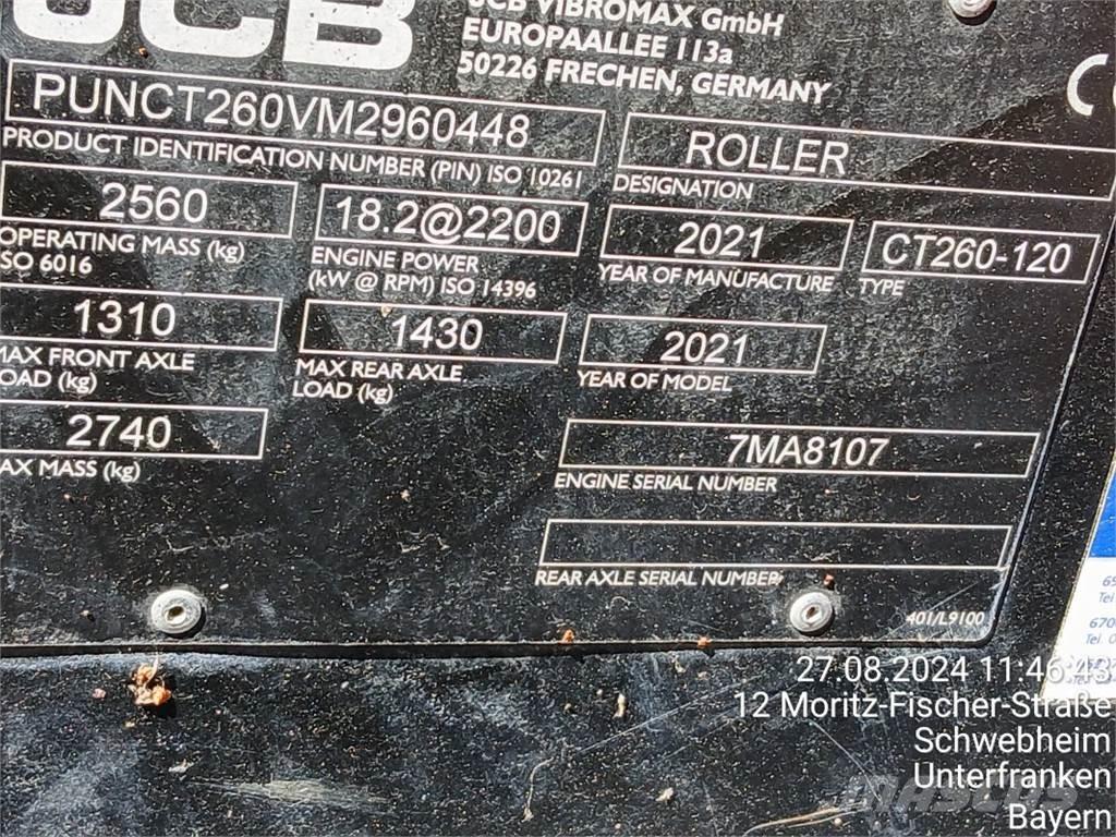 JCB CT260-120 Valser