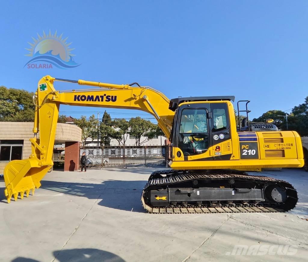 Komatsu PC 210-8 Beltegraver