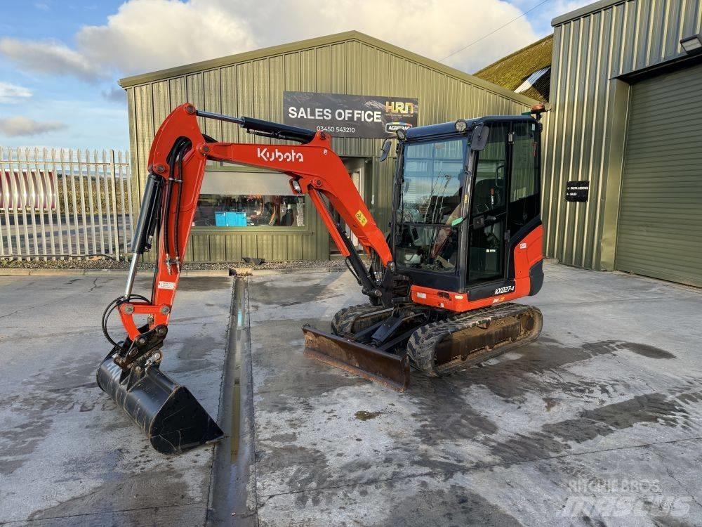 Kubota KX 027 Minigravere <7t